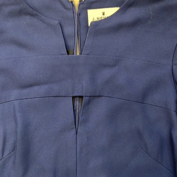 J. Mendel dress. Gorgeous royal blue. Sz 4 - Picture 3 of 8